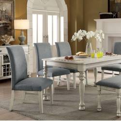 SIOBHAN II DINING TABLE White finish