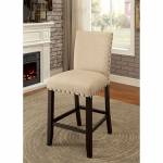 KAITLIN COUNTER HT. CHAIR Light Walnut finish