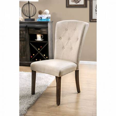 SCHOTEN SIDE CHAIR Rose gold finish