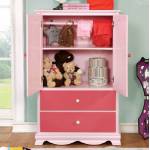 DANI ARMOIRE Pink finish