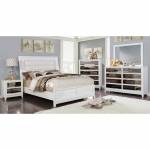GOLVA 4PC SETS CAL.KING BED White finish