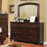 CASTOR DRESSER Brown cherry finish