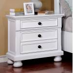 CASTOR NIGHT STAND White finish