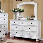 CASTOR DRESSER White finish