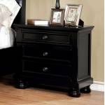 CASTOR NIGHT STAND Black finish