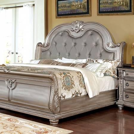 FROMBERG QUEEN BED Champagne