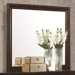 Jaxson Rectangular Mirror with Wooden Frame