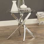 LAILA END TABLE Chrome