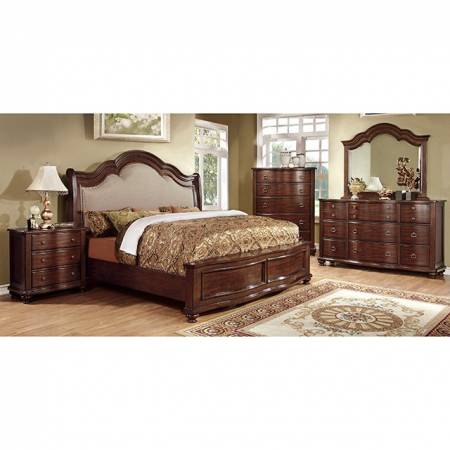 BELLAVISTA 4PC SETS Queen BED (Low Footboard Bed)