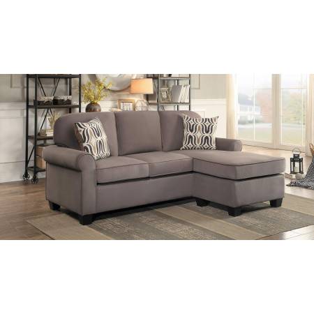 Sprague Reversible Sectional Sofa - Fossil Fabric