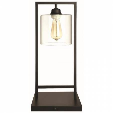 Table Lamps Black Industrial Edison Design Table Lamp
