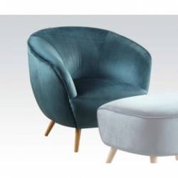 59655 BLUE ACCENT CHAIR