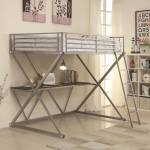 Bunks Full Workstation Loft Bed with Desk
