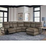 OLYMPIA Power Sectional Sofa Group 6 Pc Set Vinyl
