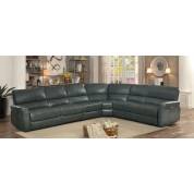 KISMET Power Sectional Sofa Group 4 Pc Set Grey