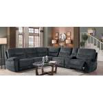 COLUMBUS Sectional Sofa Group 6 Pc Set Grey