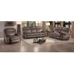 ARAM Sofa Group 3 Pc set Brown