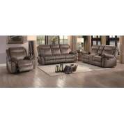 ARAM Sofa Group 3 Pc set Brown