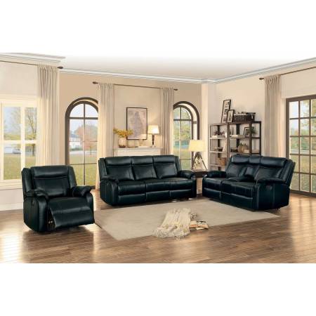 JUDE Sofa Group 3 Pc set Black