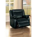 JUDE Glider Reclining Chair Black