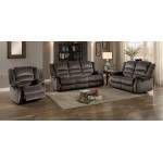 JARITA Sofa Group 3 Pc set Chocolate