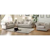 SAVONBURG Sofa Group 3 Pc set Neutral