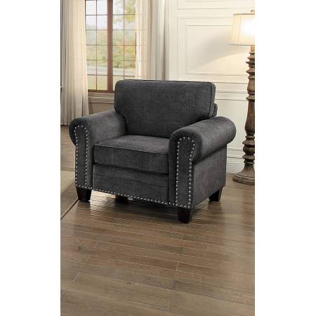 CORNELIA Chair Dark Grey