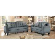 SINCLAIR Sofa Group 2 Pc set Grey
