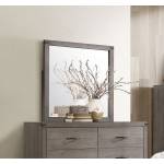 WOODROW Mirror Black