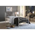 TIANA Full Metal Platform Bed White