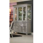 BEVELLE Buffet & Hutch Silver