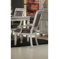 BEVELLE Arm Chair Silver