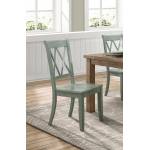 JANINA Side Chair, Teal