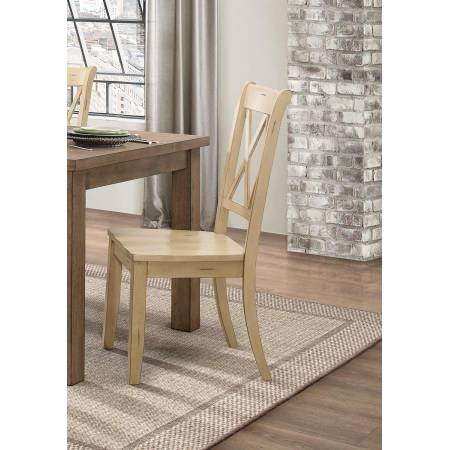 JANINA Side Chair, Buttermilk