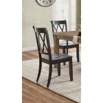 JANINA Side Chair, Black