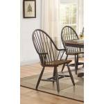 CLINE Windsor Chair with Arms Traditional