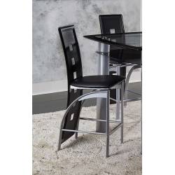 SONA Counter Height Chair Silver