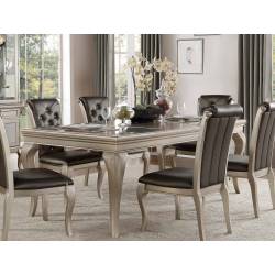 CRAWFORD Dining Table Silver