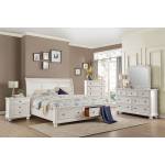 LAURELIN Group 4 Pc Bedroom set White