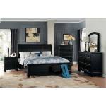 LAURELIN Group 4 Pc Bedroom set Black
