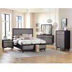 RAKU Group 4 Pc Bedroom set Grey