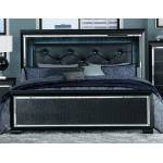 ALLURA Queen Bed, LED Lighting Black