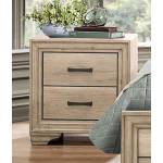 LONAN Night Stand Rustic