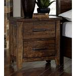JERRICK Night Stand Wood