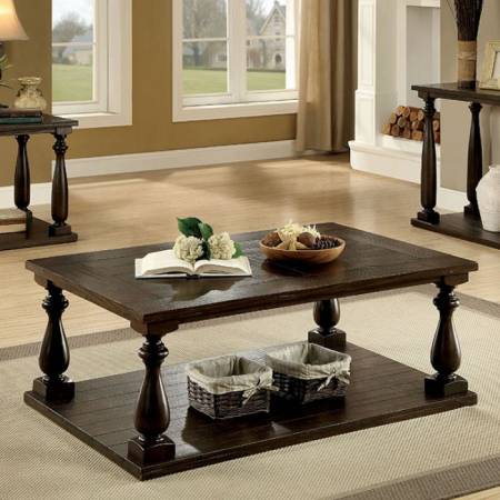 LUAN COFFEE TABLE Dark Walnut