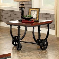 REESE END TABLE Dark Oak