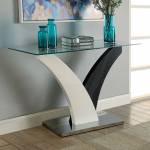 SLOANE SOFA TABLE White/Dark Gray