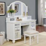 TRACY VANITY W/ STOOL White