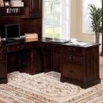 TAMI OFFICE DESK Dark Walnut