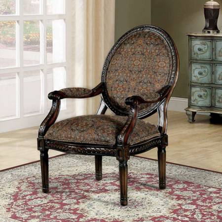 PATSY ACCENT CHAIR Tobacco Oak